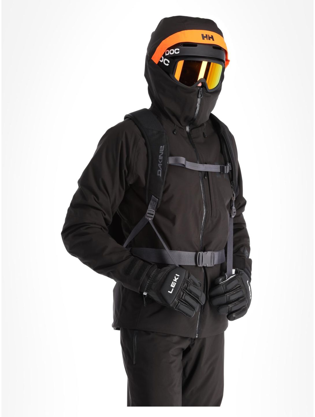 Helly Hansen, Powderface ski-jas heren Black zwart 