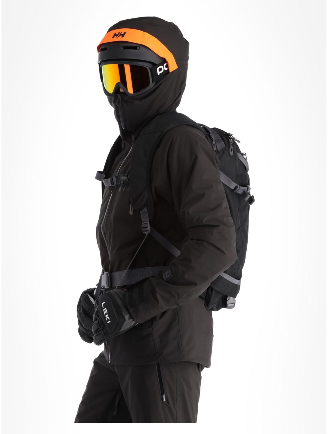 Helly Hansen, Powderface ski-jas heren Black zwart 