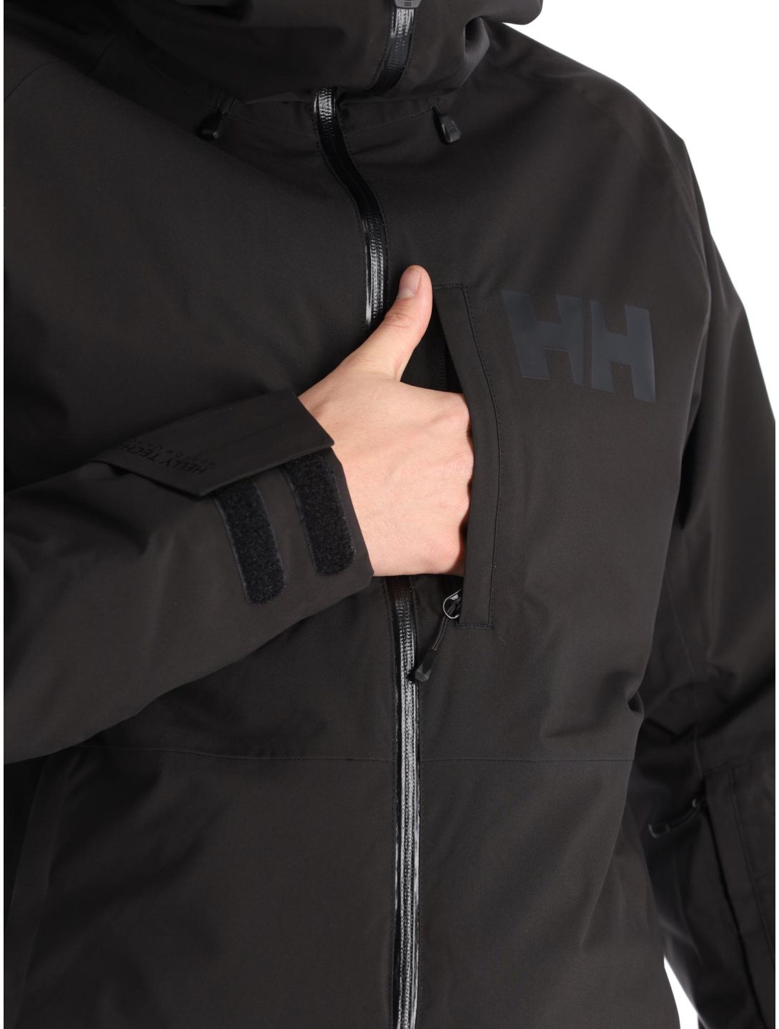 Helly Hansen, Powderface ski-jas heren Black zwart 