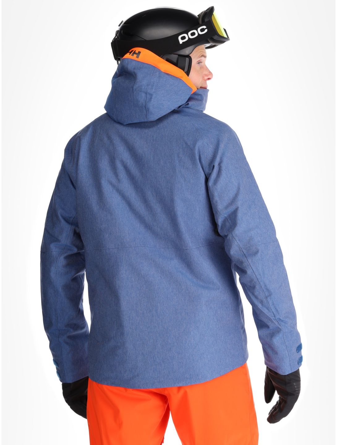 Helly Hansen, Powderface ski-jas heren Deep Fjord blauw 