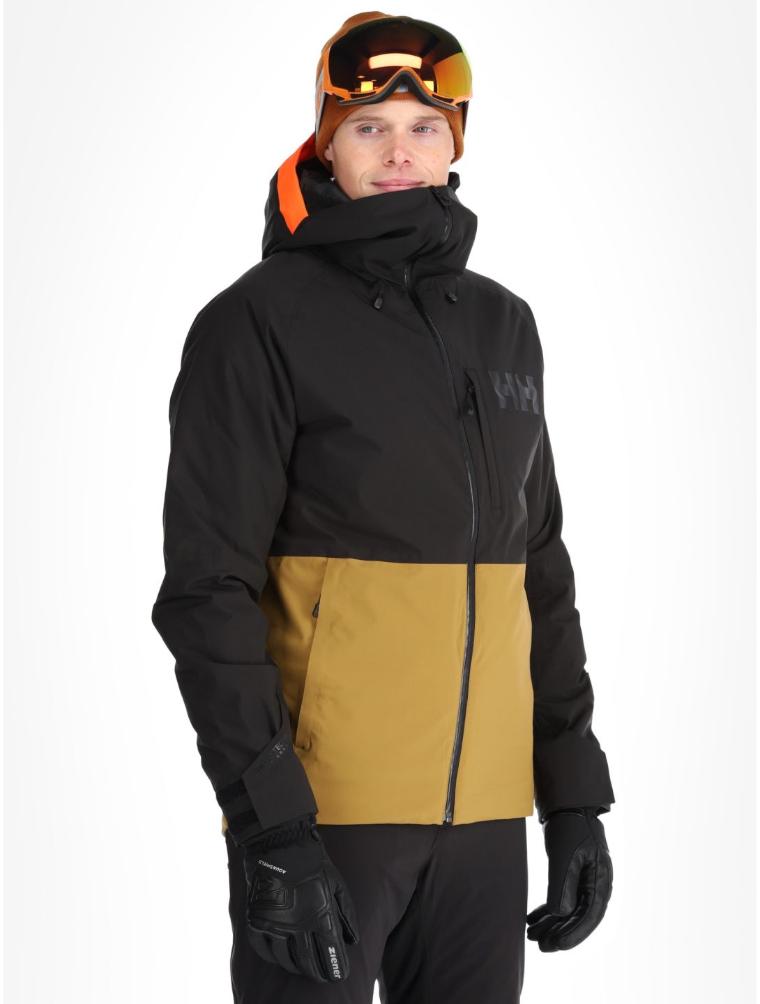 Helly Hansen, Powderface ski-jas heren Lynx geel 