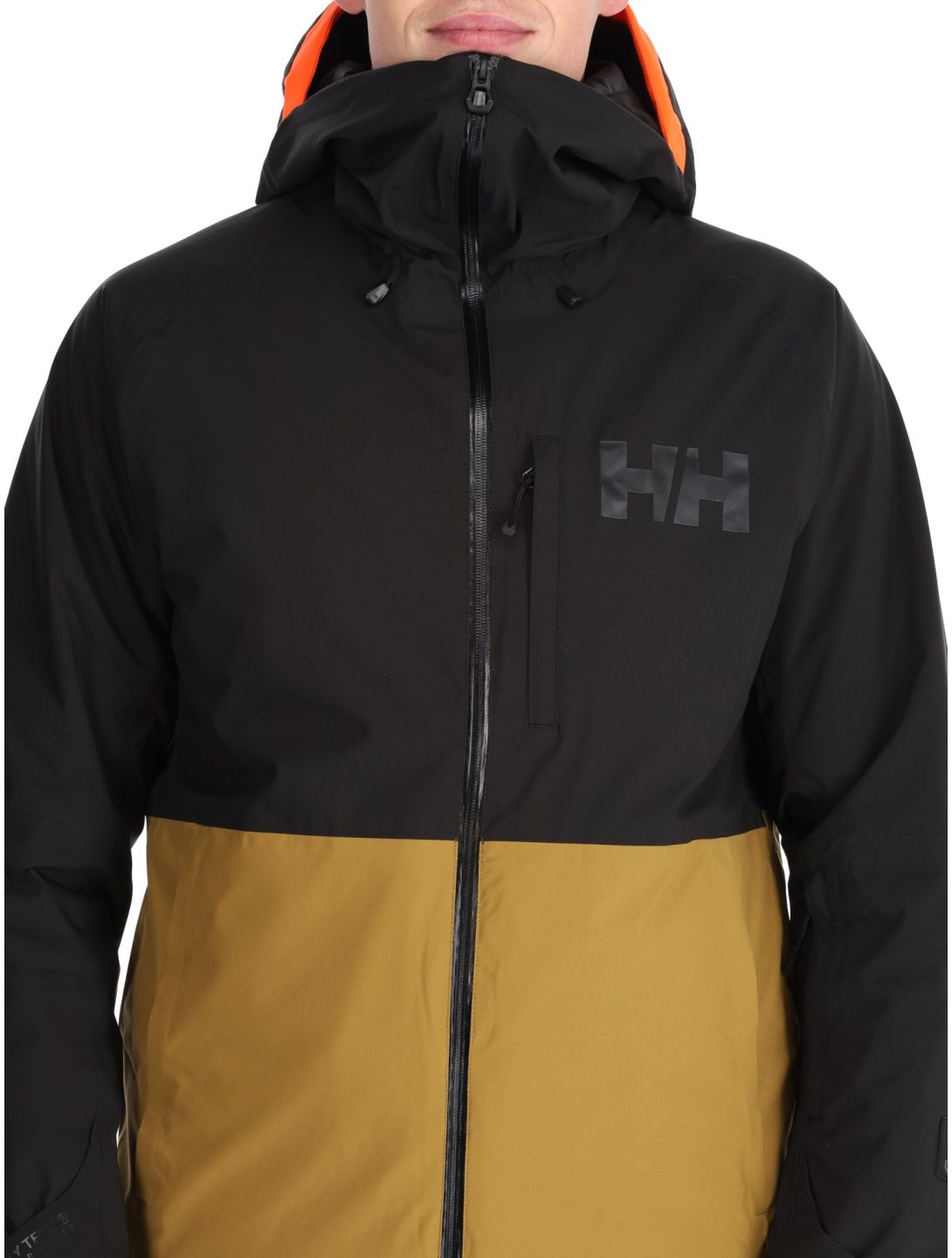 Helly Hansen, Powderface ski-jas heren Lynx geel 