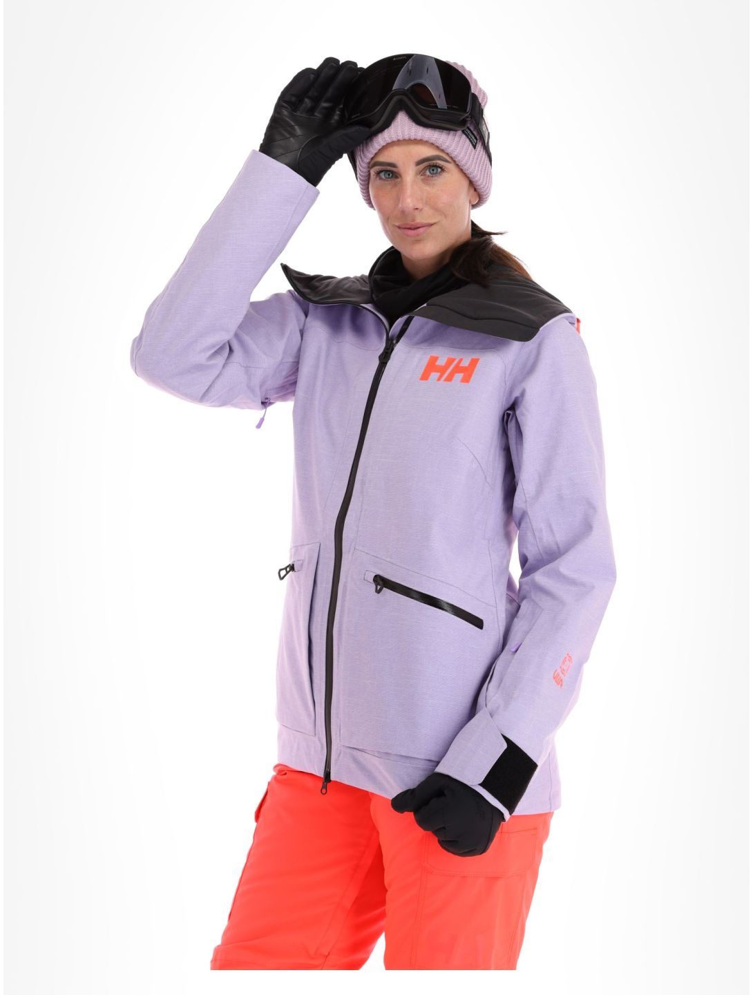 Helly Hansen, Powderqueen 3.0 ski-jas dames Heather paars 