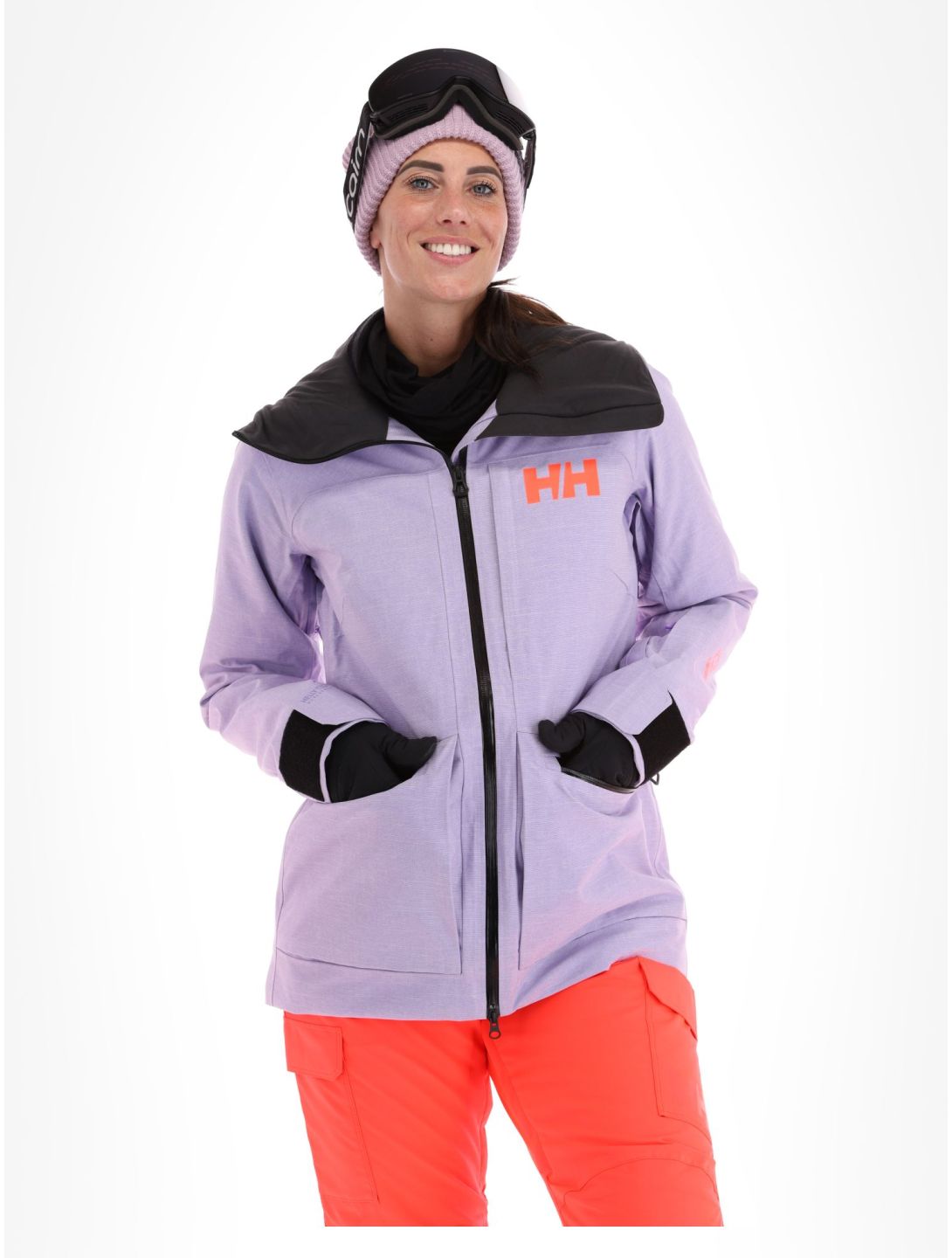 Helly Hansen, Powderqueen 3.0 ski-jas dames Heather paars 