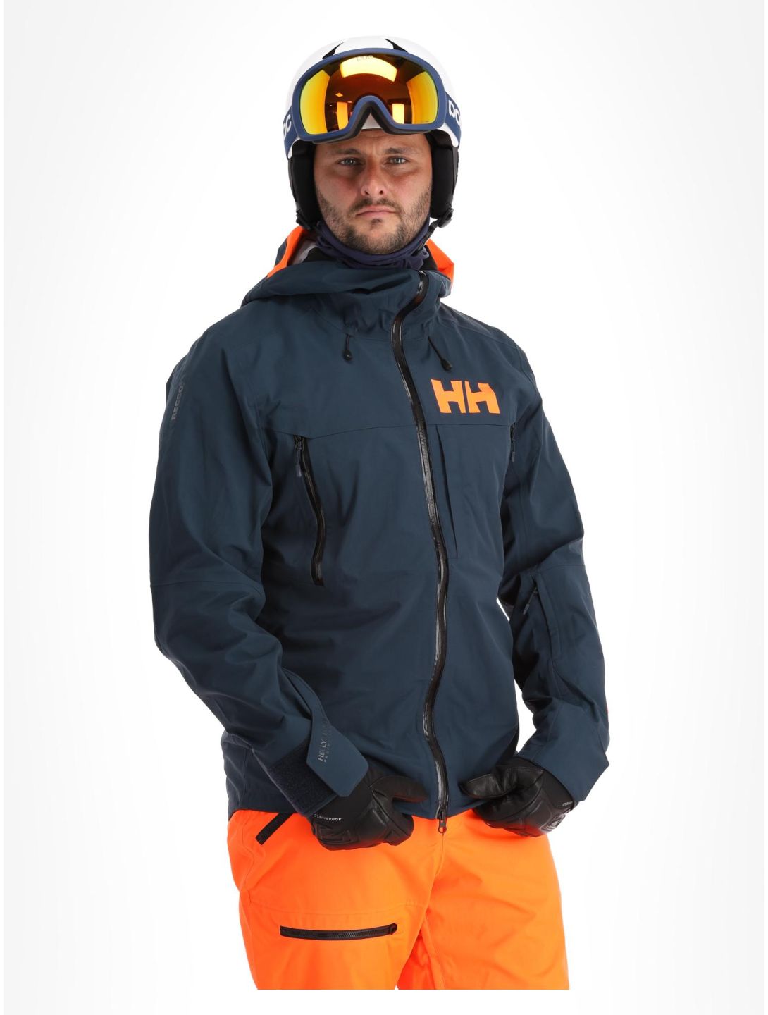 Helly Hansen, Sogn Shell 2.0 hardshell ski-jas heren Midnight blauw 