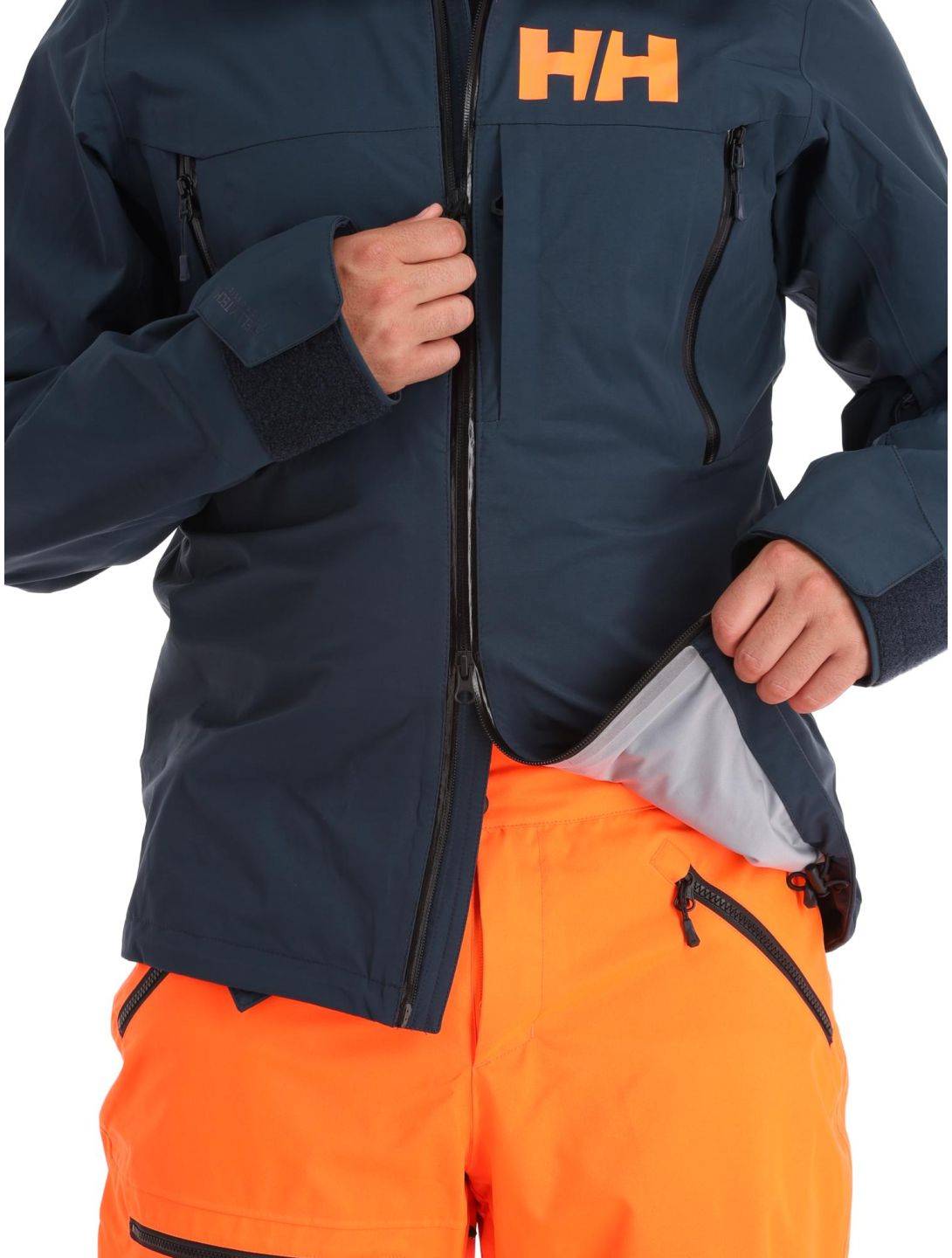 Helly Hansen, Sogn Shell 2.0 hardshell ski-jas heren Midnight blauw 