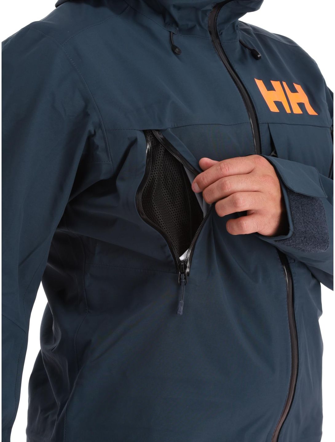 Helly Hansen, Sogn Shell 2.0 hardshell ski-jas heren Midnight blauw 