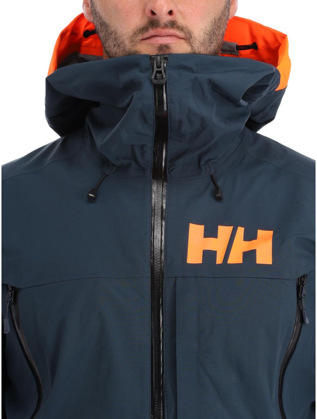 Helly Hansen, Sogn Shell 2.0 hardshell ski-jas heren Midnight blauw 