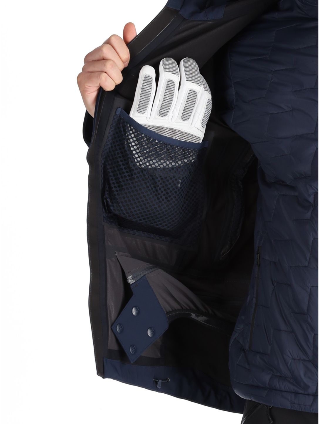 Helly Hansen, Swift 3L Shell hardshell ski-jas heren Navy blauw 