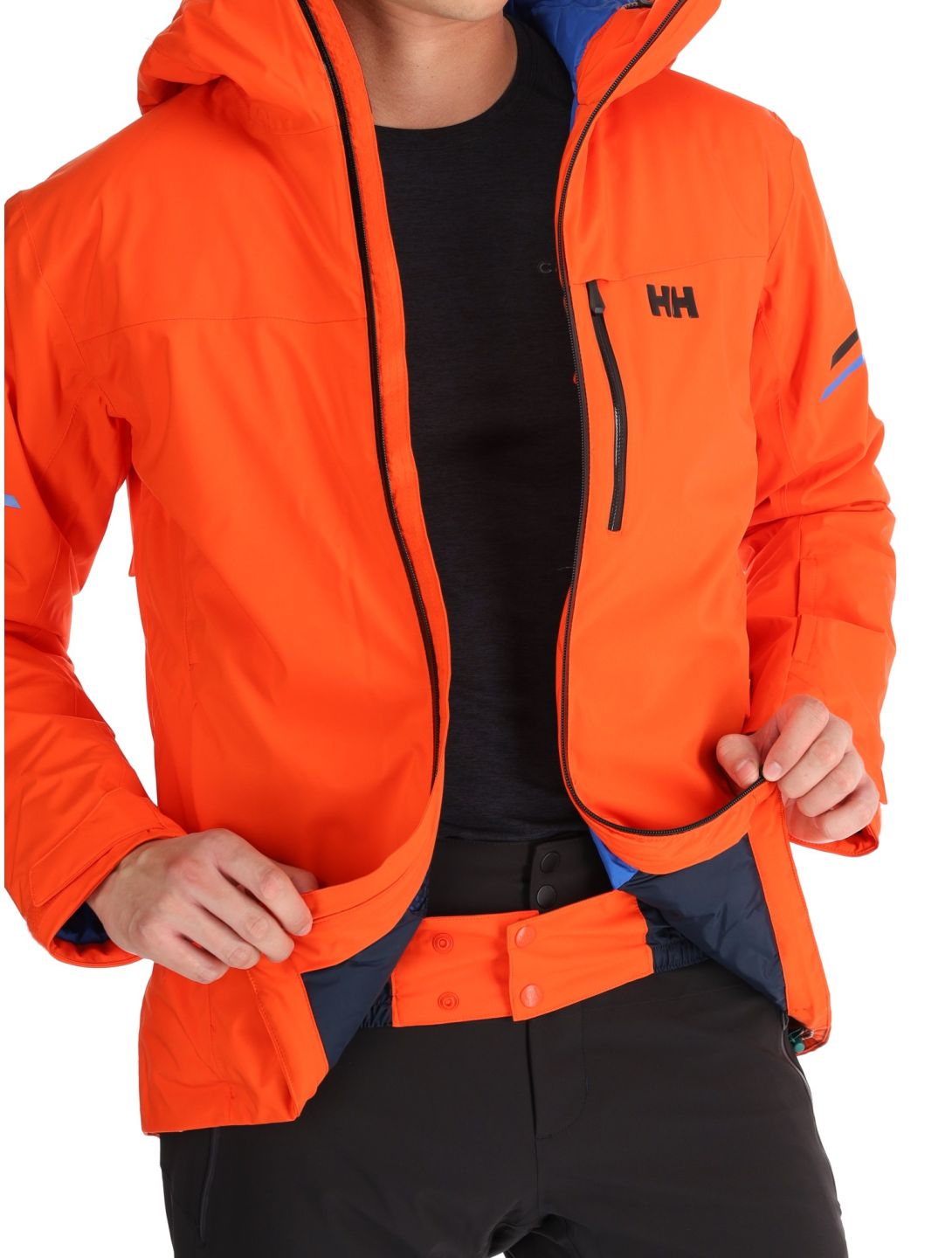 Helly Hansen, Swift Team ski-jas heren Cherry Tomato oranje 