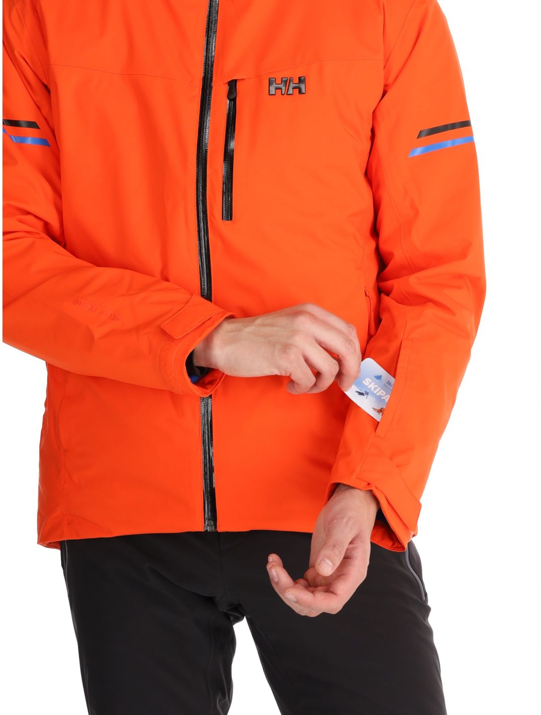 Helly Hansen, Swift Team ski-jas heren Cherry Tomato oranje 