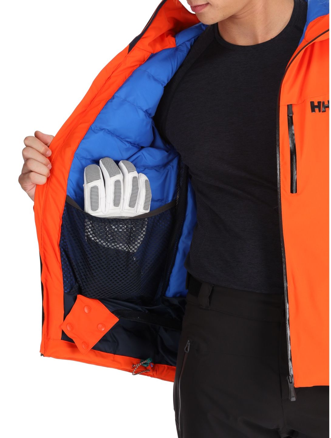 Helly Hansen, Swift Team ski-jas heren Cherry Tomato oranje 