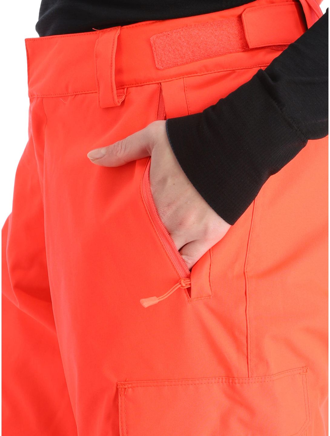 Helly Hansen, W Switch Cargo Insulated skibroek dames Neon Coral roze 