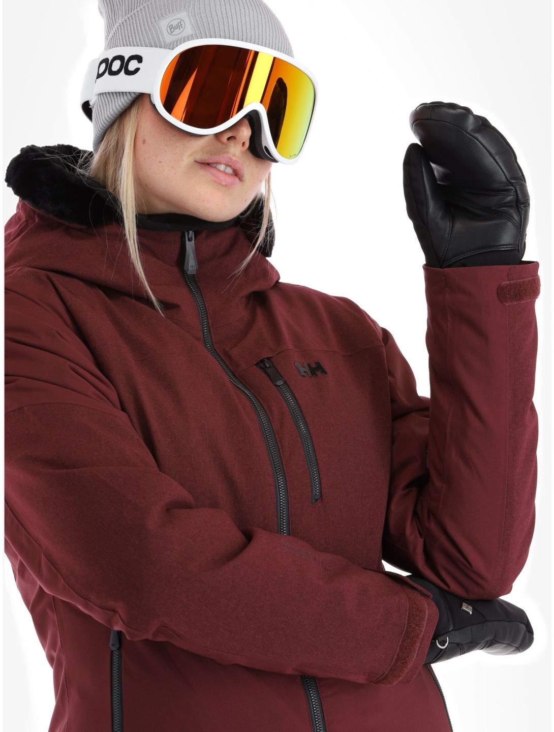 Helly Hansen, Valdisere 2.0 ski-jas dames Hickory paars 