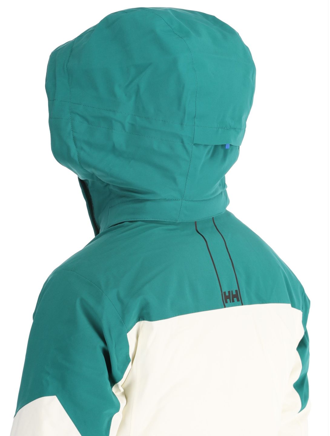 Helly Hansen, W Alphelia ski-jas dames Emerald Snow groen, wit 