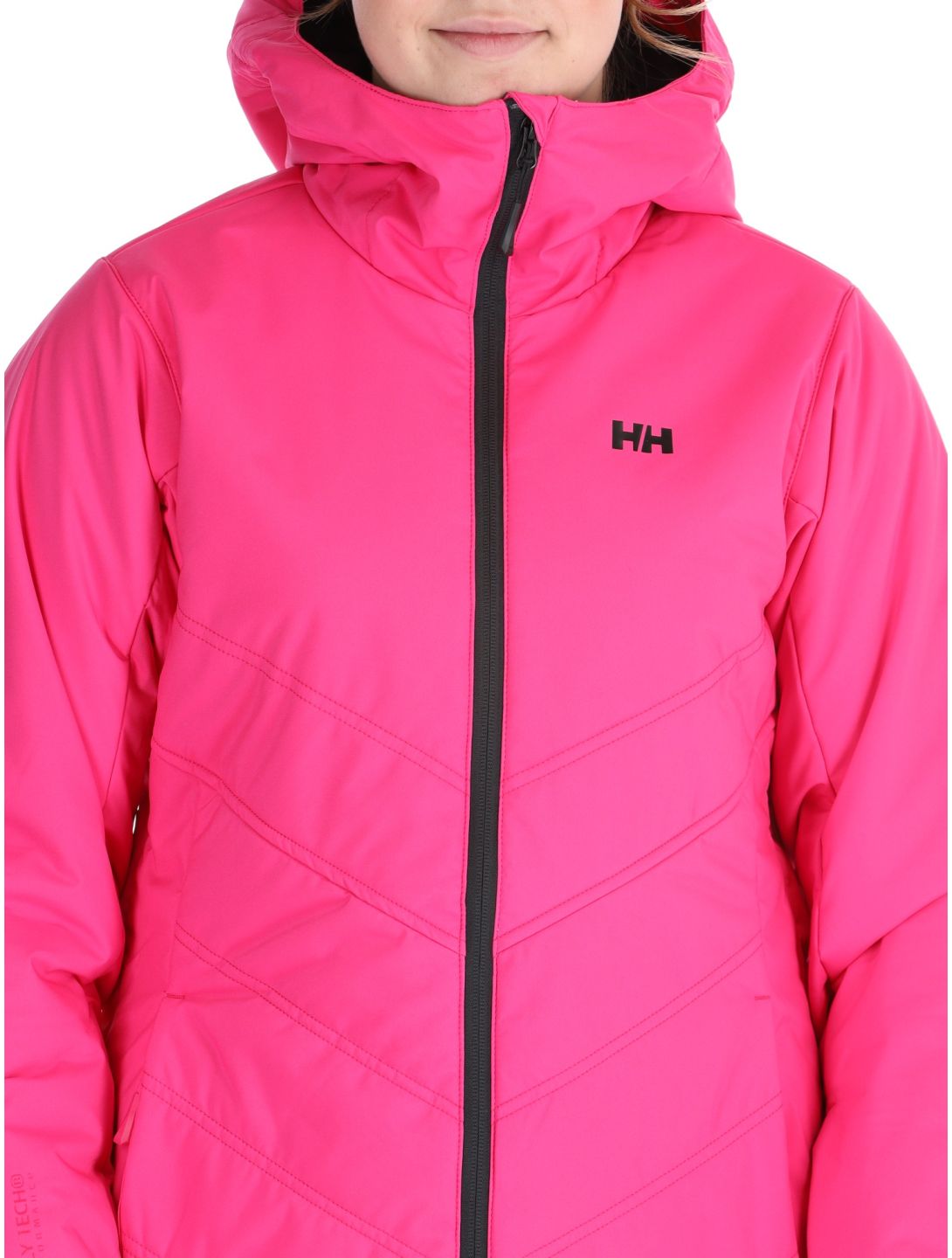 Helly Hansen, W Alpine Insulated ski-jas dames Dragon Fruit Black roze, zwart 