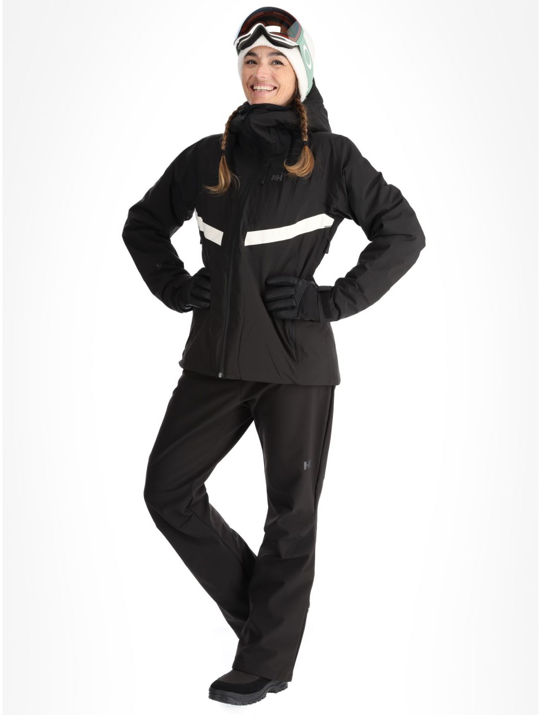 Helly Hansen, W Edge 3.0 ski-jas dames Black zwart 