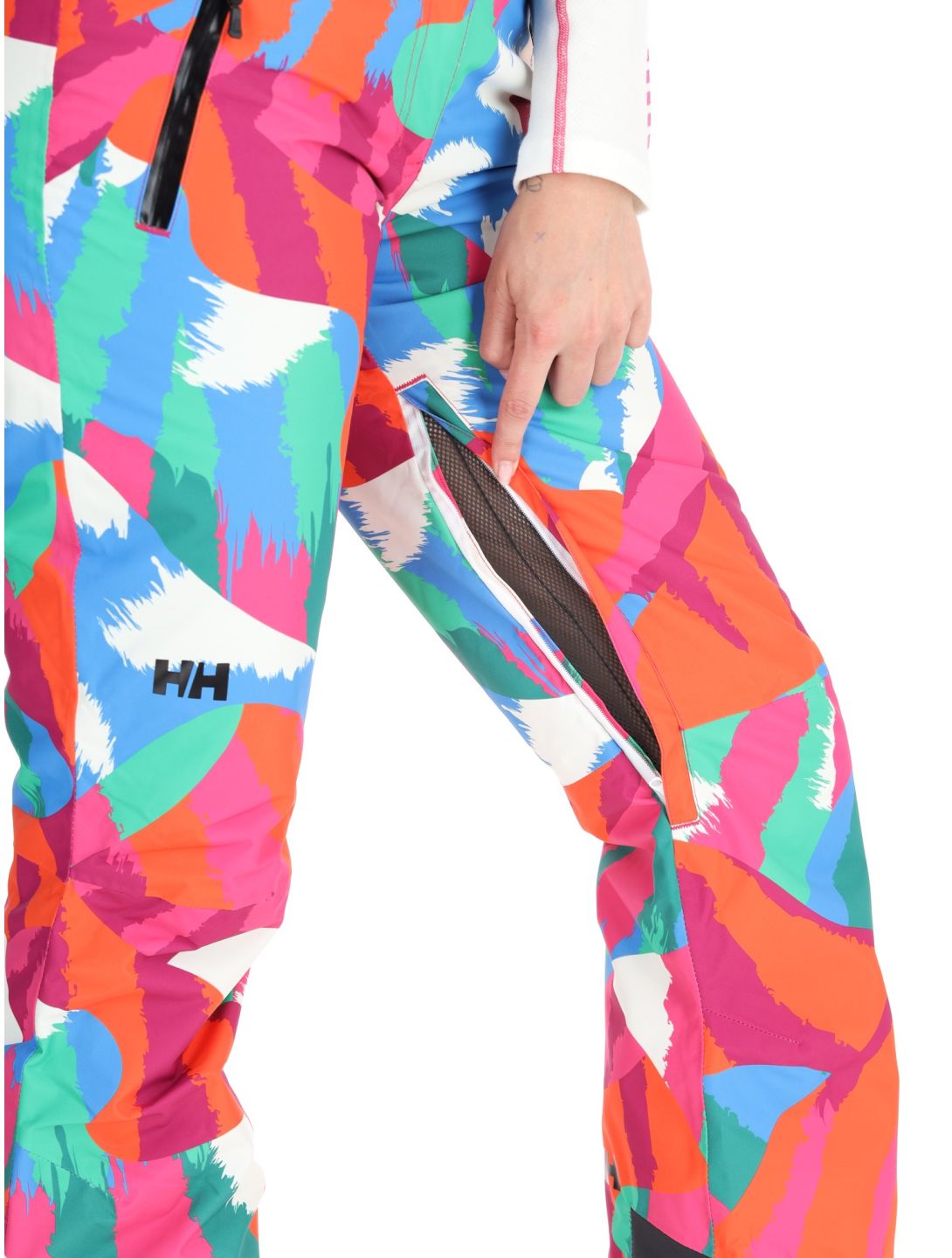 Helly Hansen, W Legendary Insulated skibroek dames JPB AOP multicolor 