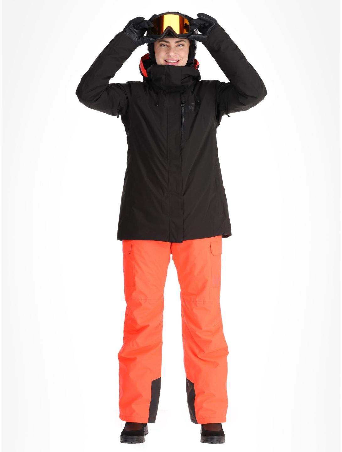 Helly Hansen, W Powshot ski-jas dames Black zwart 