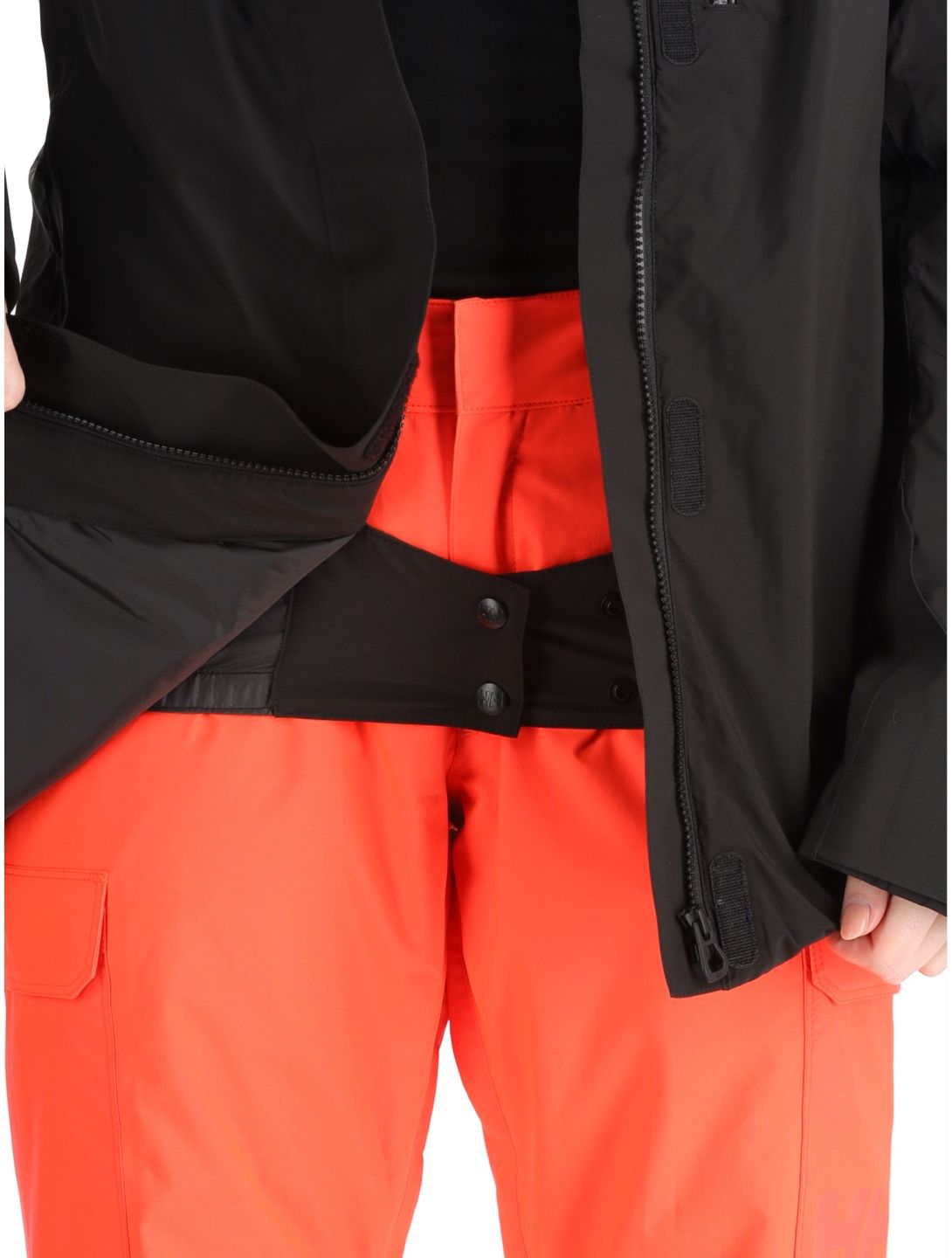 Helly Hansen, W Powshot ski-jas dames Black zwart 