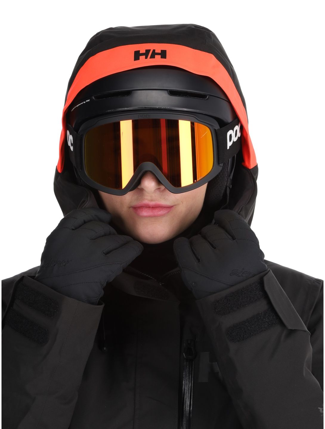 Helly Hansen, W Powshot ski-jas dames Black zwart 