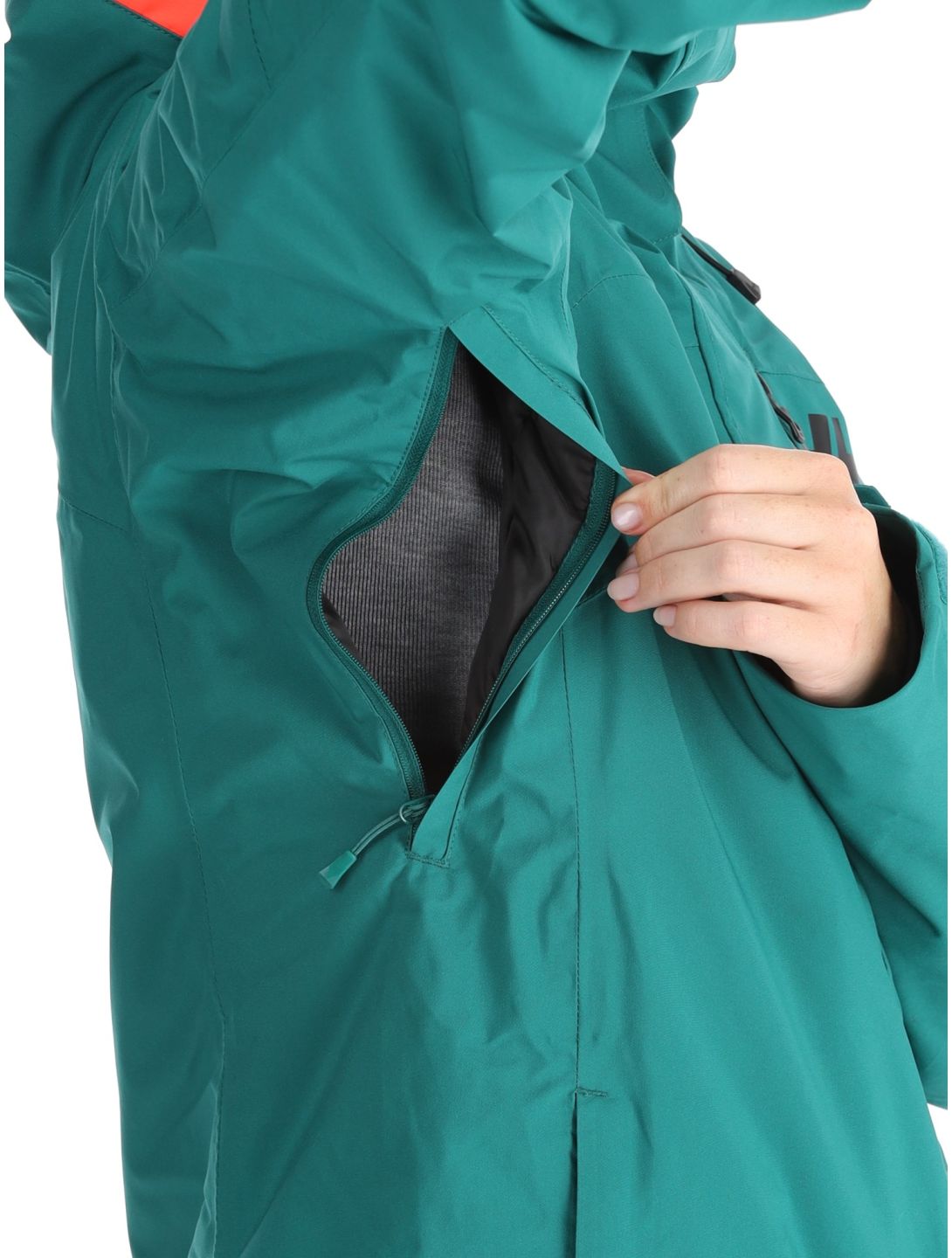 Helly Hansen, W Powshot ski-jas dames Emerald groen 