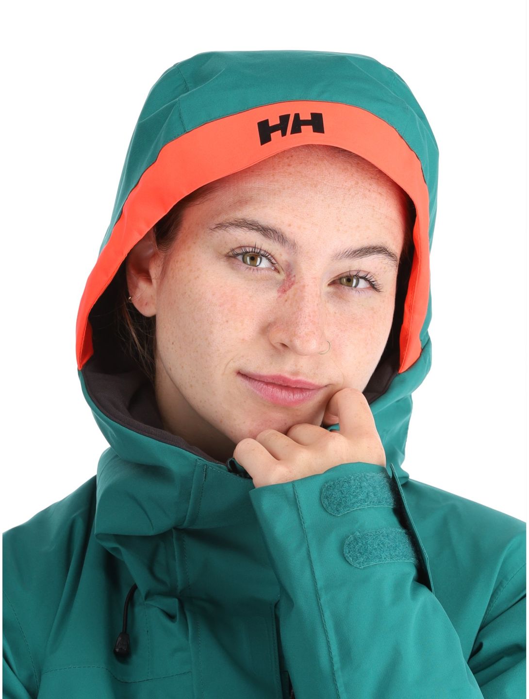 Helly Hansen, W Powshot ski-jas dames Emerald groen 