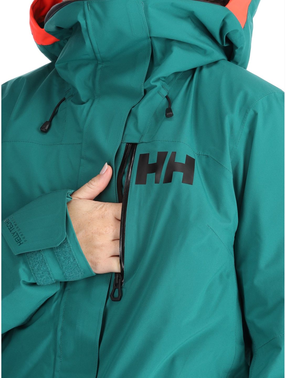 Helly Hansen, W Powshot ski-jas dames Emerald groen 