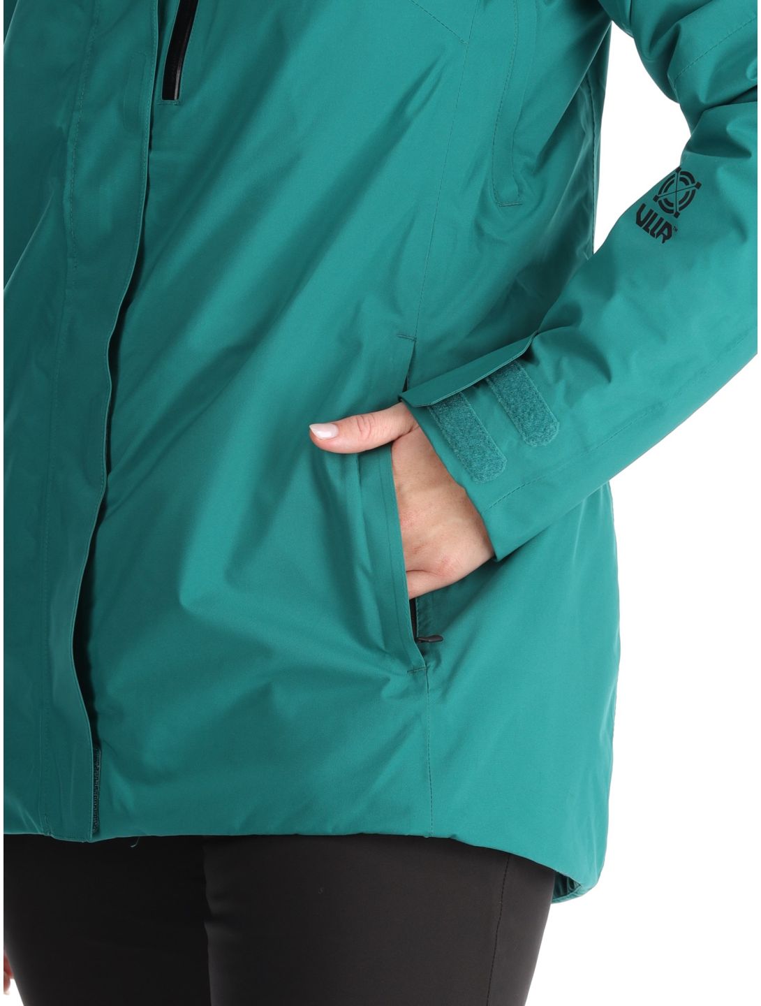 Helly Hansen, W Powshot ski-jas dames Emerald groen 