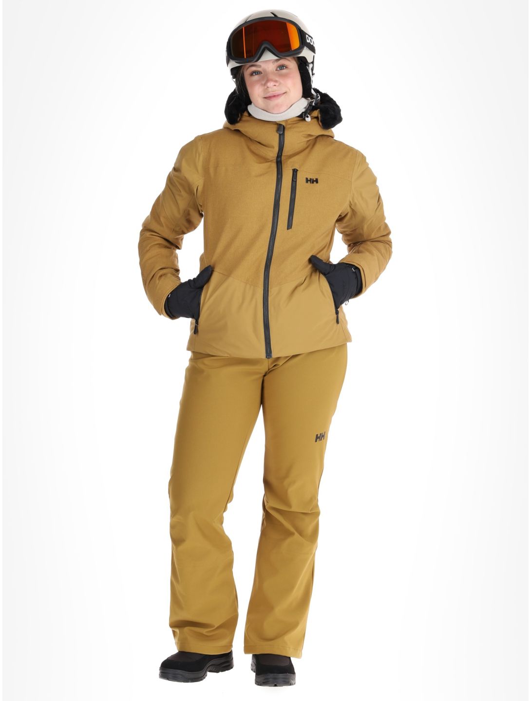 Helly Hansen, W Valdisere 2.0 ski-jas dames Lynx geel 