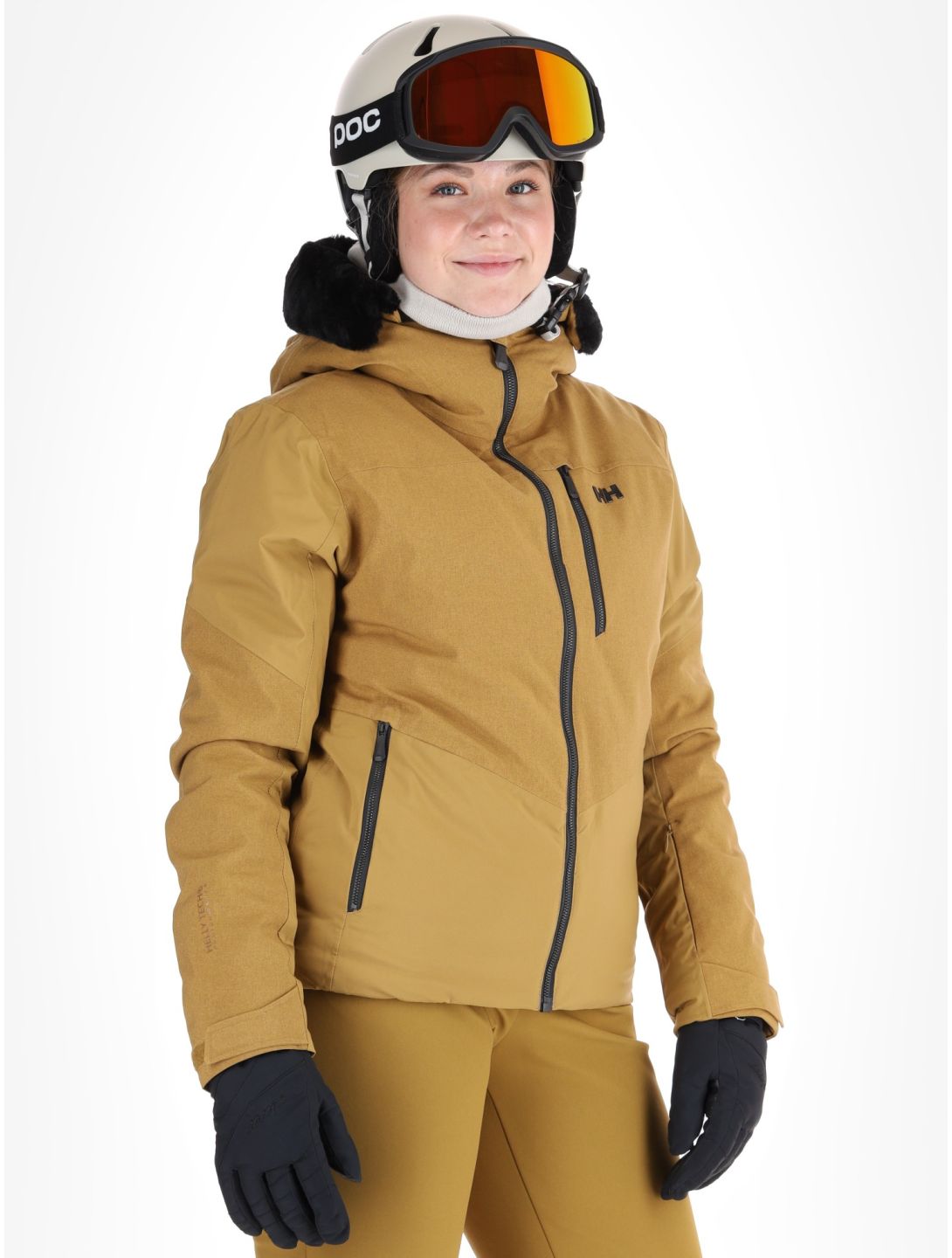 Helly Hansen, W Valdisere 2.0 ski-jas dames Lynx geel 