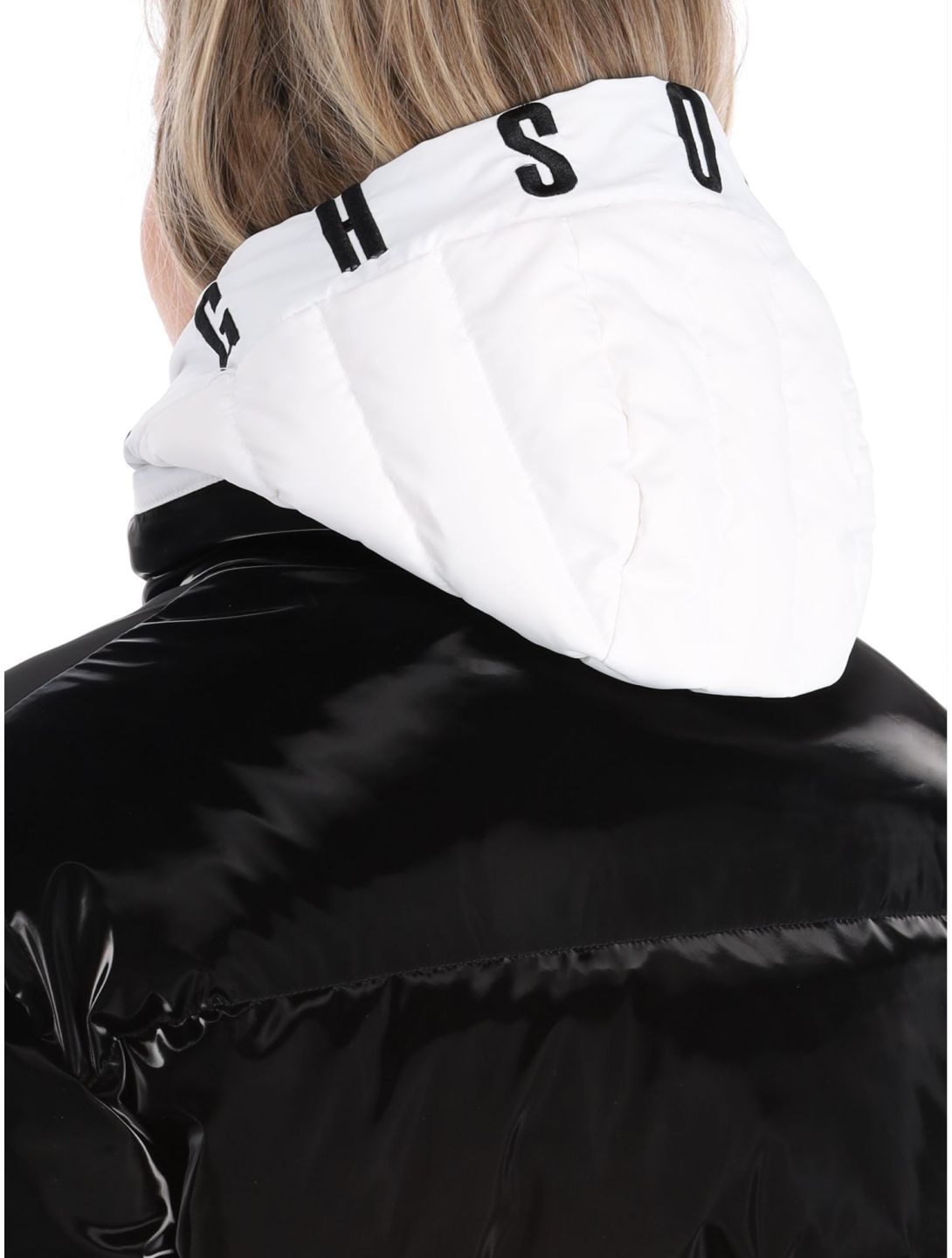 High Society, Ally ski-jas dames Black / White wit, zwart 