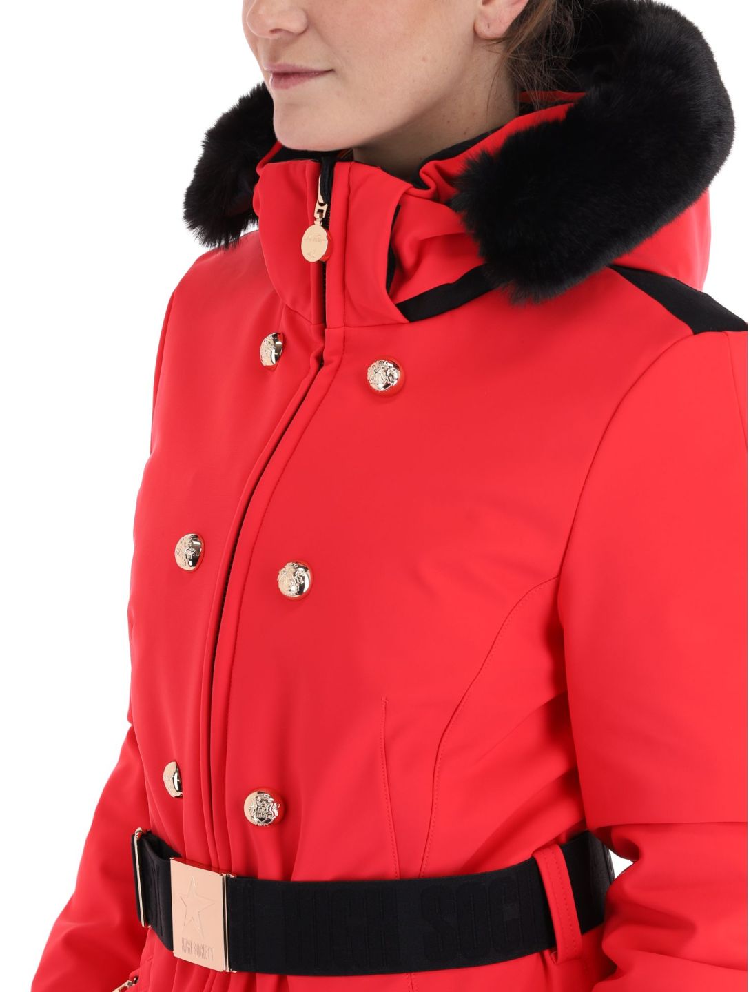 High Society, Scarlett ski-jas dames Red rood 