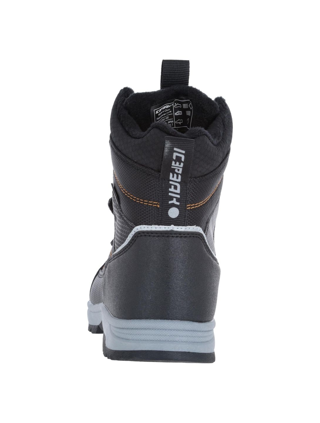 Icepeak, Alga Jr snowboots kinderen Black zwart 