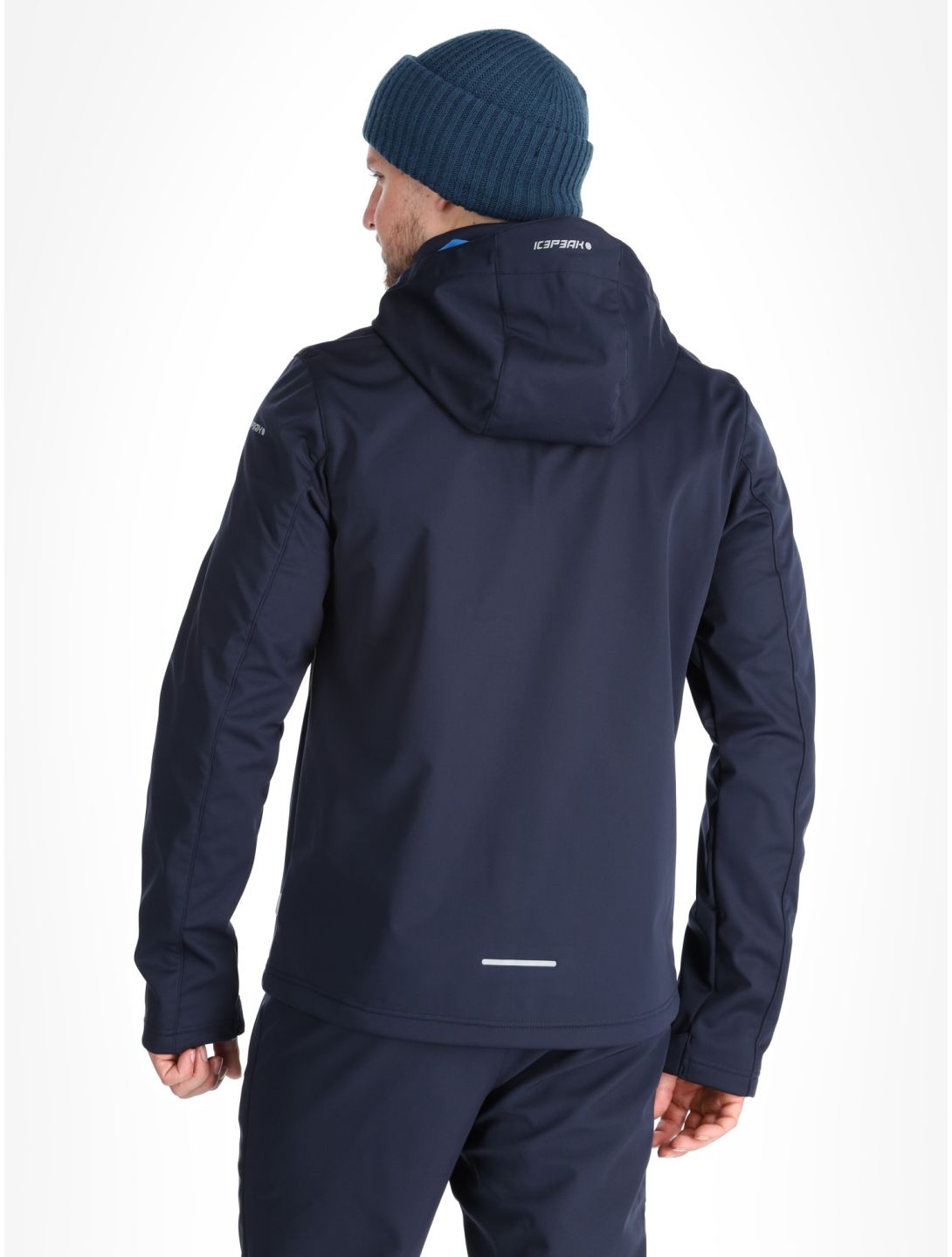 Icepeak, Biggs softshell ski-jas heren Blauw blauw 