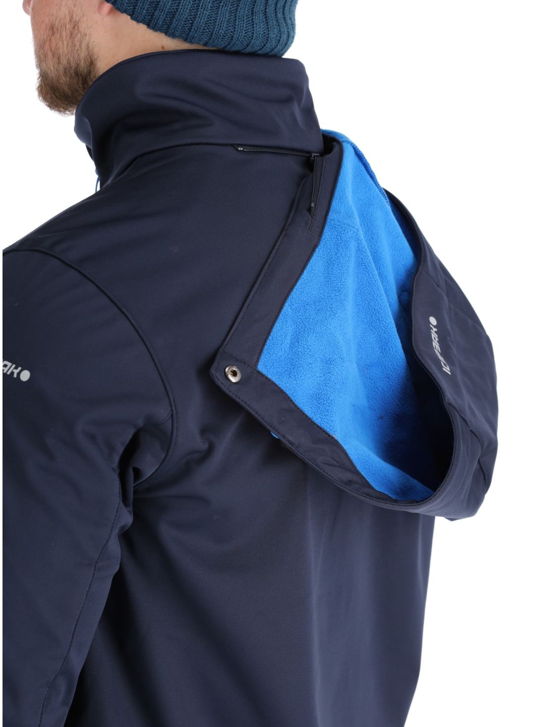 Icepeak, Biggs softshell ski-jas heren Blauw blauw 