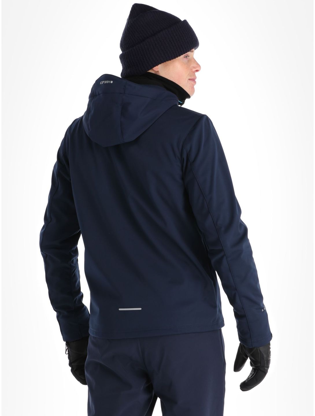 Icepeak, Biggs softshell ski-jas heren dark blauw 