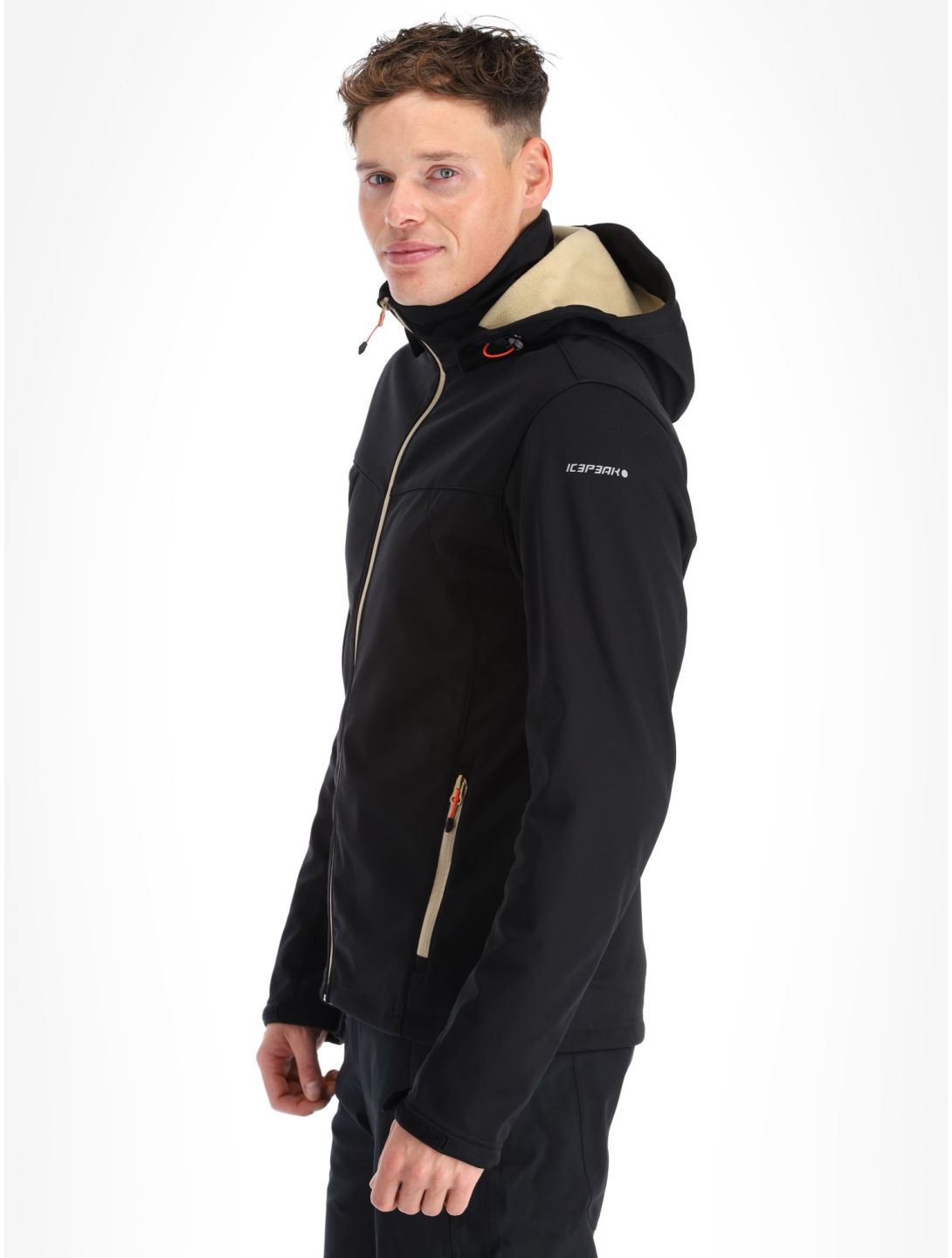 Icepeak, Biggs softshell ski-jas heren zwart 