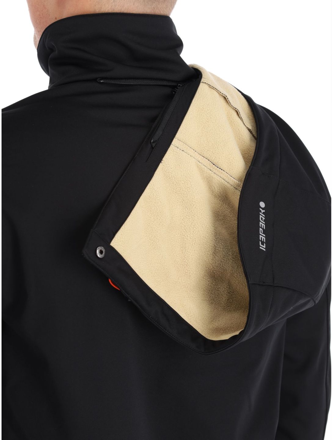 Icepeak, Biggs softshell ski-jas heren zwart 