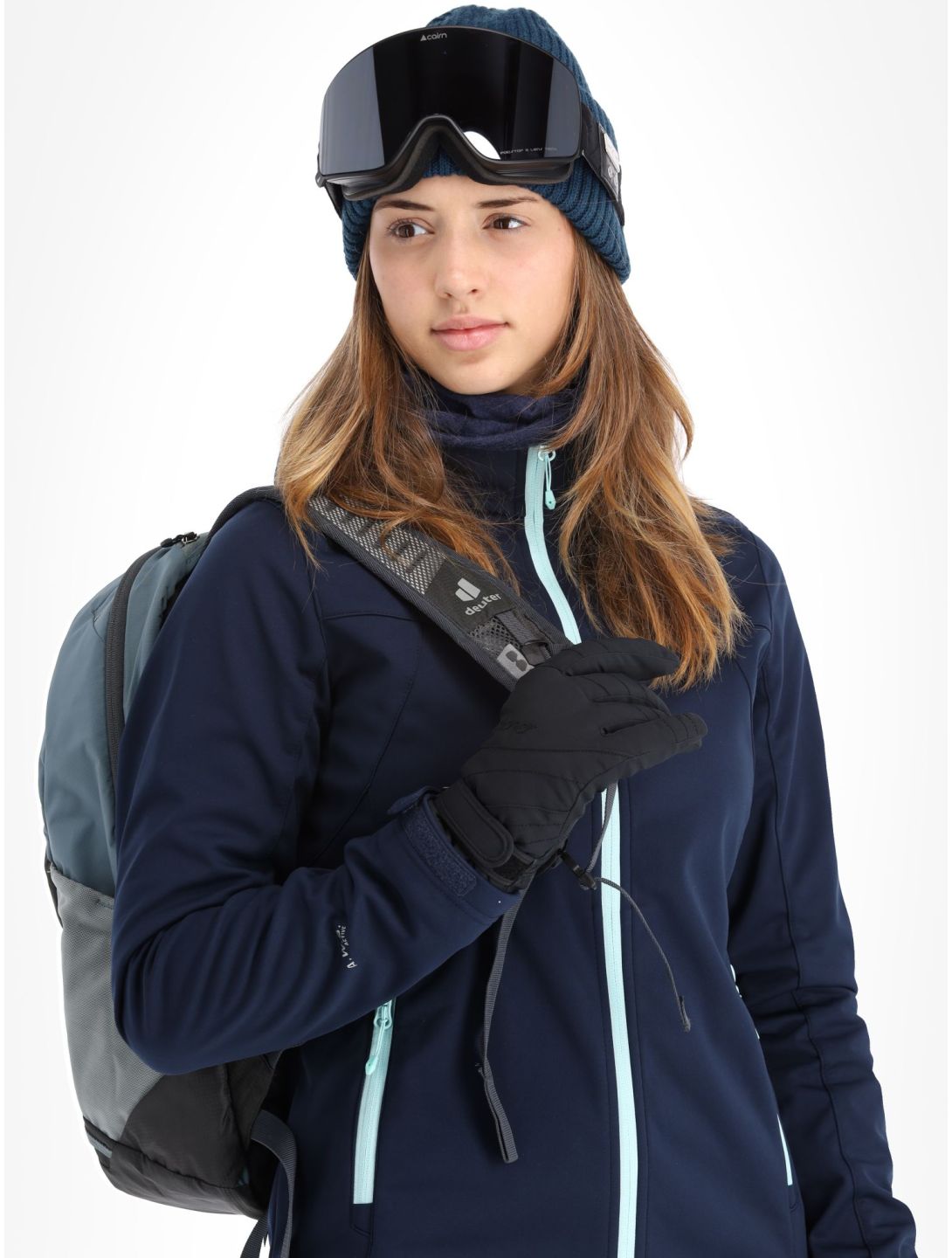 Icepeak, Boise softshell ski-jas dames blauw 