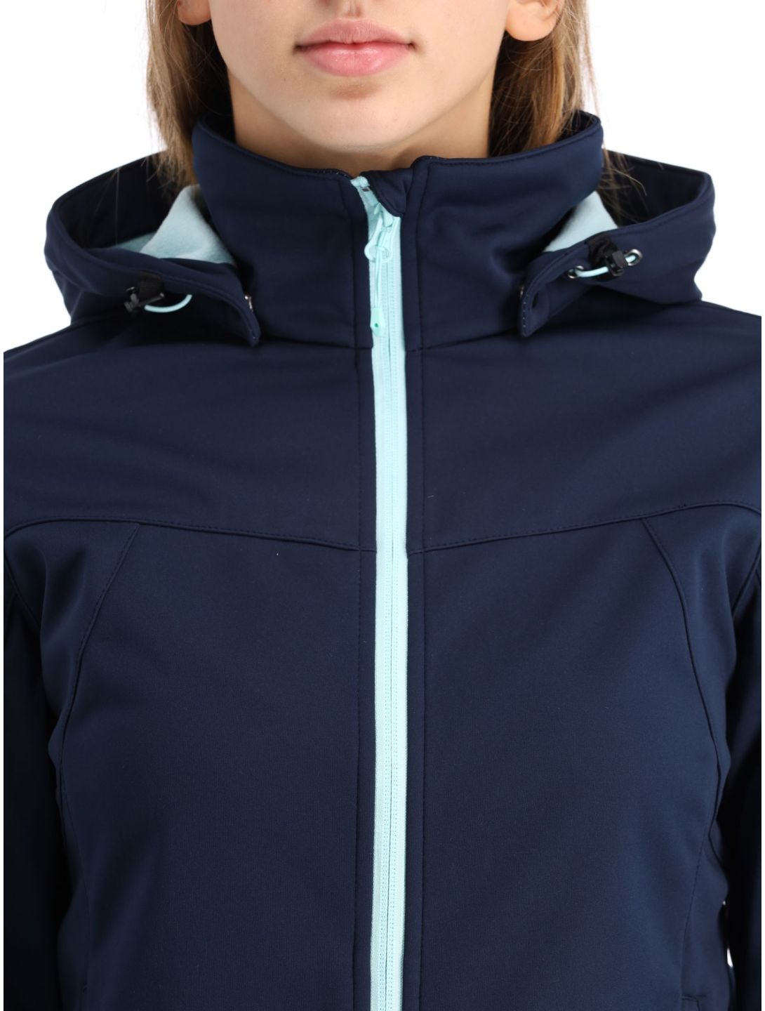 Icepeak, Boise softshell ski-jas dames blauw 