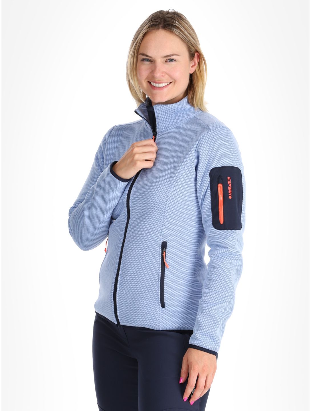 Icepeak, Bowersville vest dames Light Blue blauw 