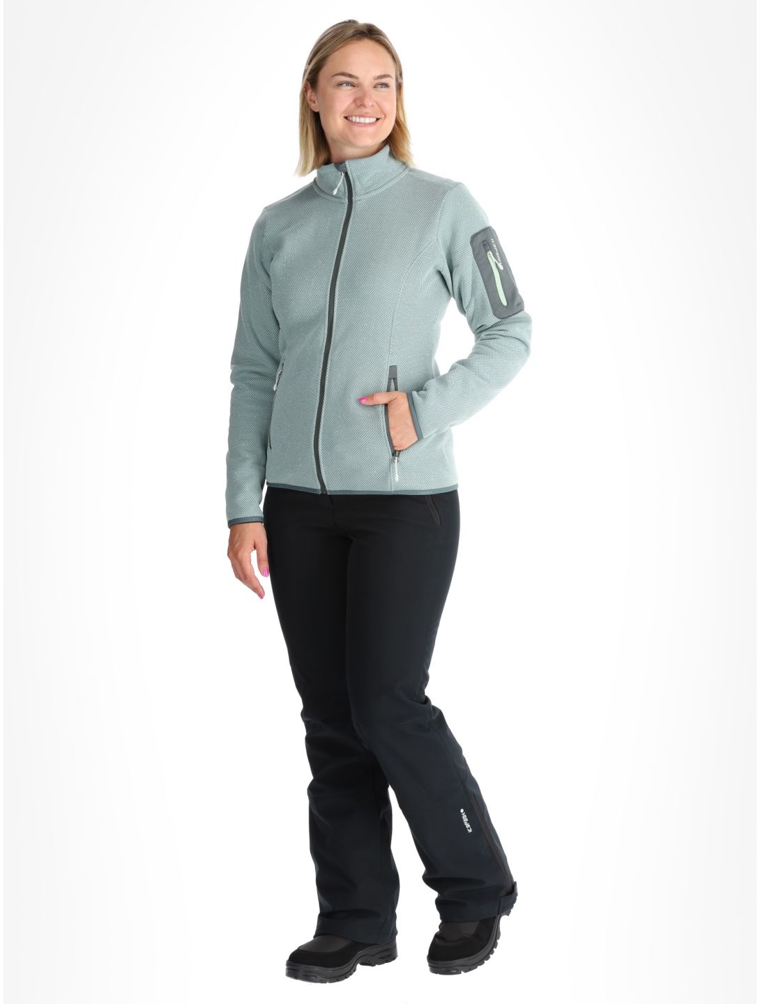 Icepeak, Bowersville vest dames Light Green groen 