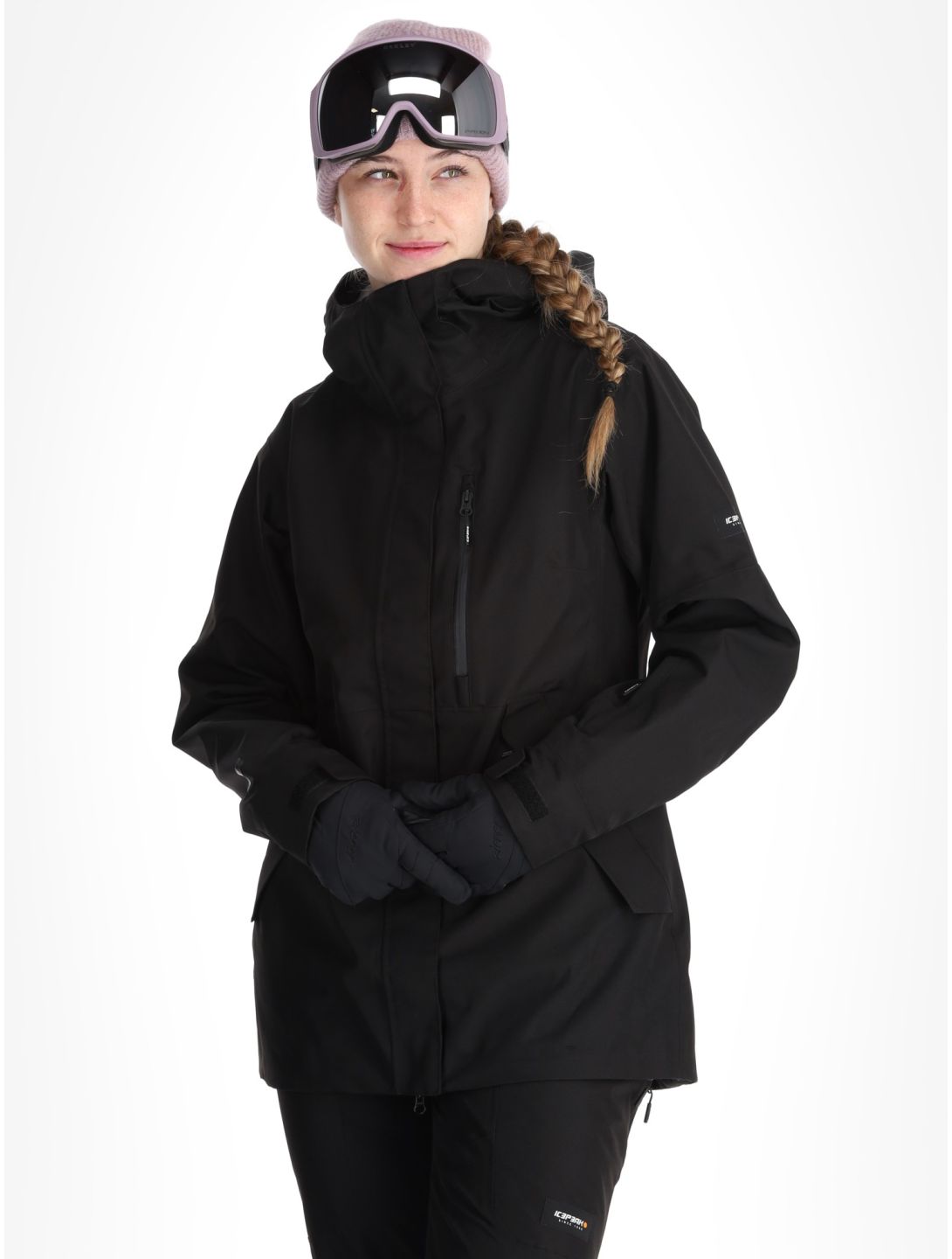 Icepeak, Cabot hardshell ski-jas dames Black zwart 