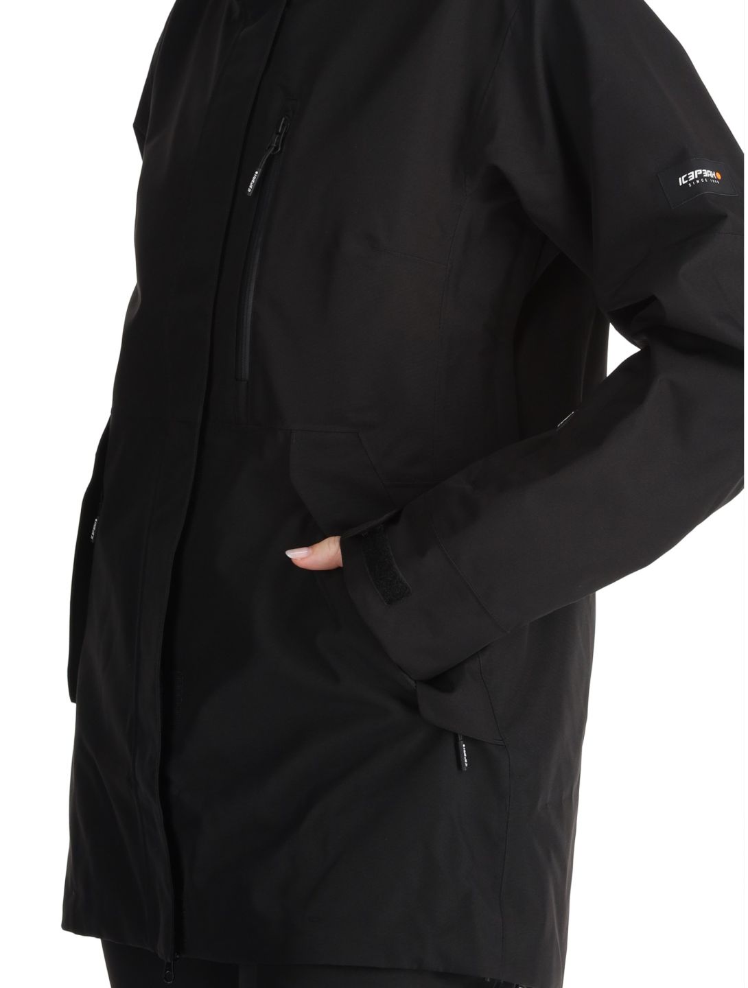 Icepeak, Cabot hardshell ski-jas dames Black zwart 