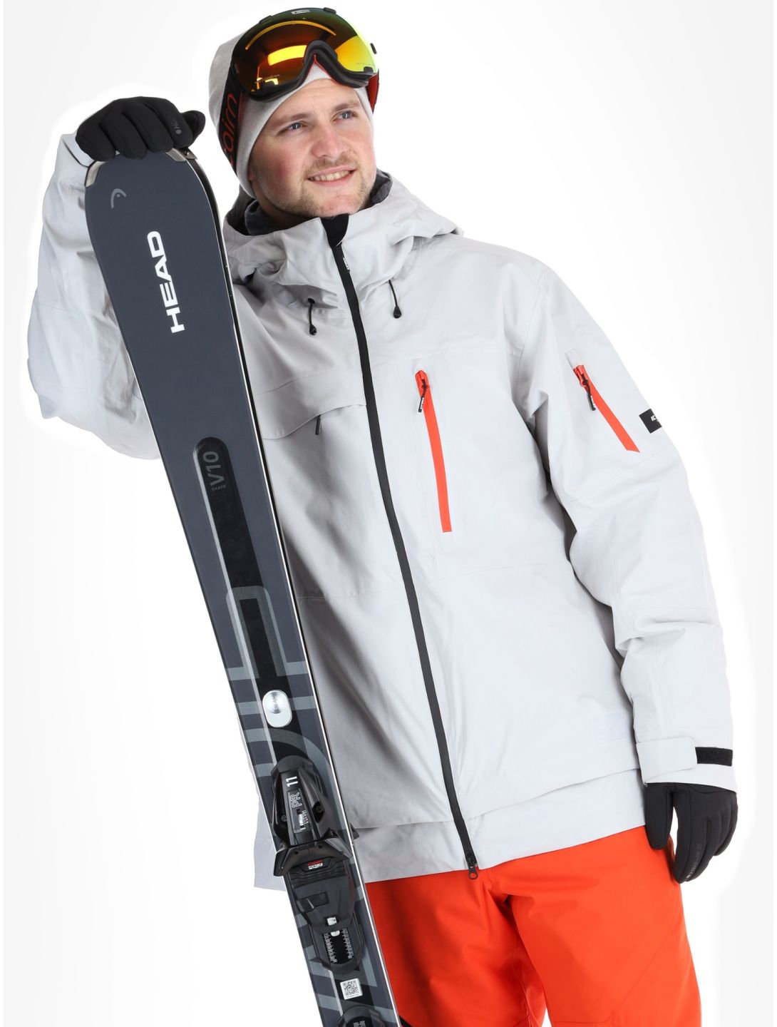 Icepeak, Cale ski-jas heren Light Grey grijs 