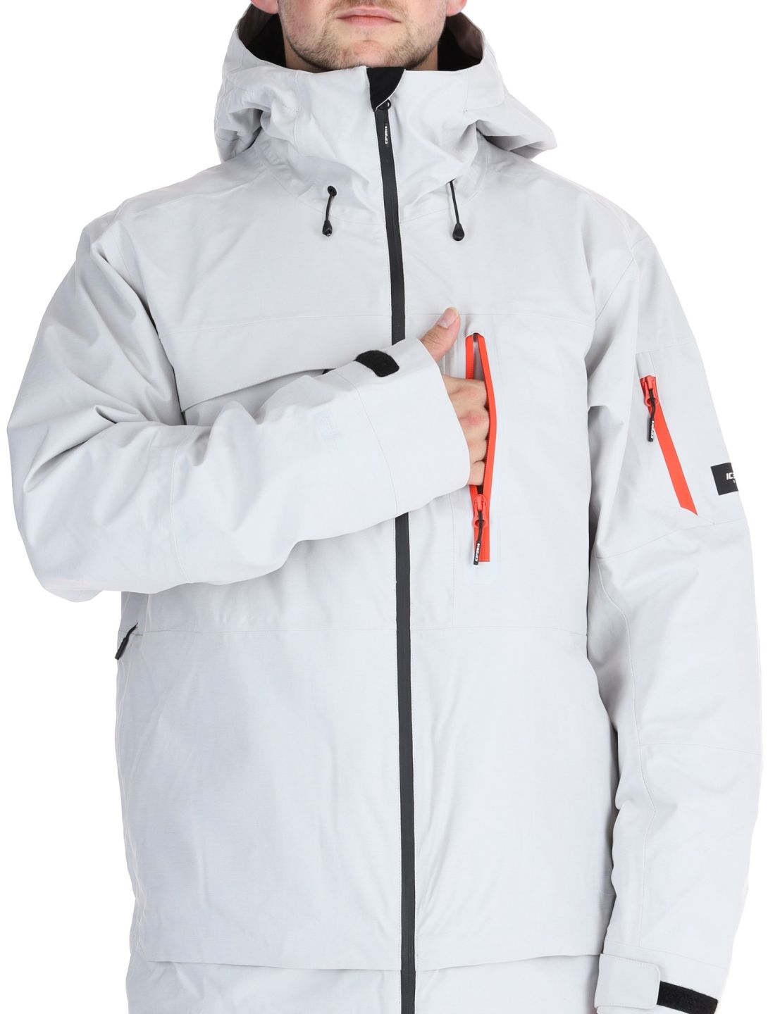 Icepeak, Cale ski-jas heren Light Grey grijs 