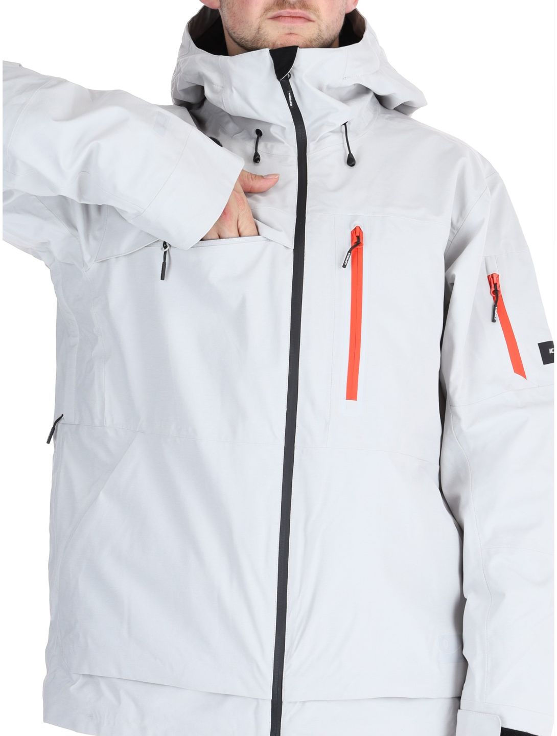 Icepeak, Cale ski-jas heren Light Grey grijs 