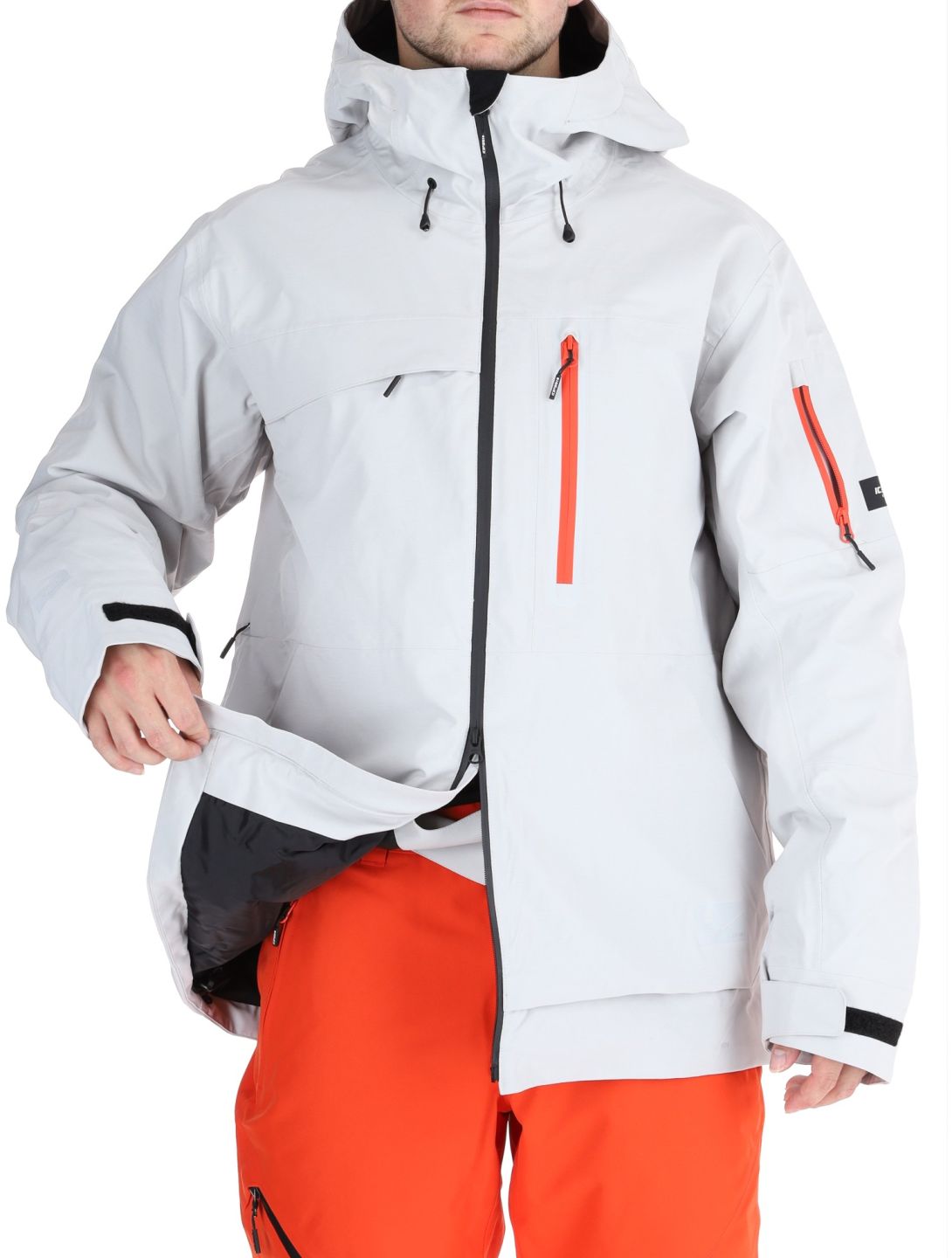 Icepeak, Cale ski-jas heren Light Grey grijs 