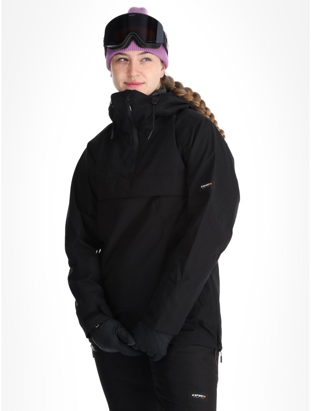 Icepeak, Calio winter anorak dames Black zwart 